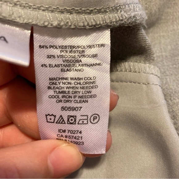 Light Grey Loft Marisa Trousers - Picture 4 of 5